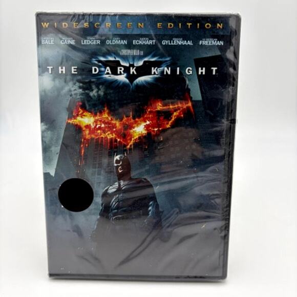 The Dark Knight Widescreen Edition DVD New Sealed Christian Bale Heath Ledger - Picture 1 of 2
